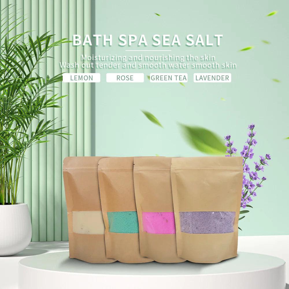 500g Premium Magnesium Bath Salts Exfoliating & Rejuvenating - Thuraya Care